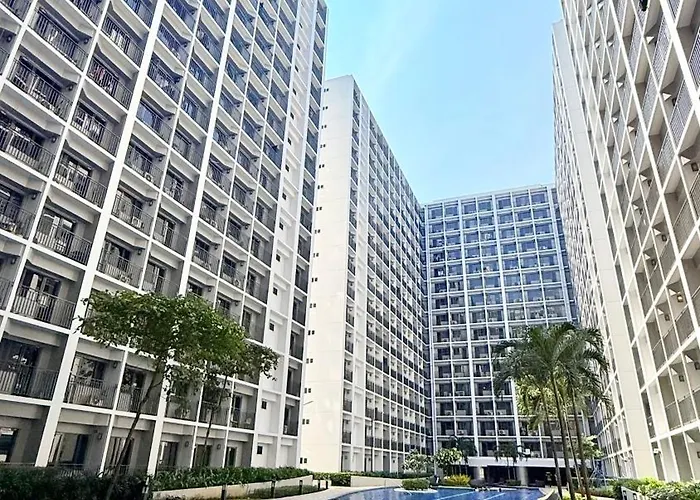 The 4104 Smdc Shore 2 Pasay Moa 1br Pool View * Manila